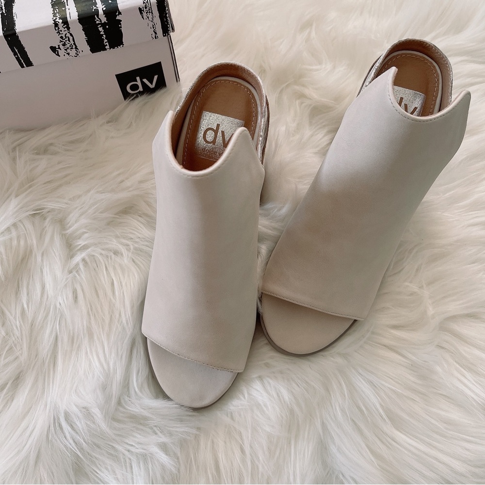 DV by Dolce Vita Barkar Peep Toe Shoes